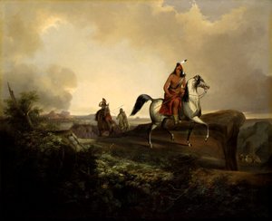 Couteau Noir, un guerrier Apache, 1846