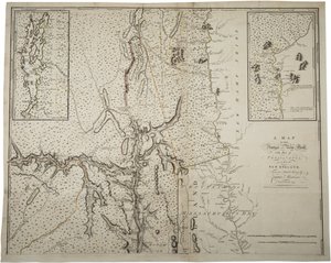 Carte de la province de New York avec une partie de la Pennsylvanie et de la Nouvelle-Angleterre, d