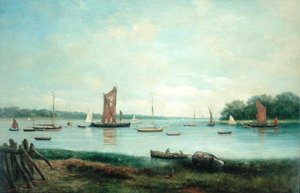 Matin sur une rivière de la côte est