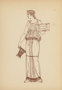 Costume féminin grec ancien - John Moyr Smith