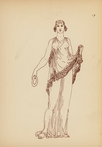 Costume féminin grec ancien - John Moyr Smith