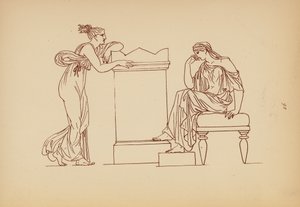 Costume féminin grec ancien - John Moyr Smith