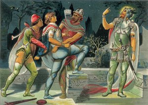 Hamlet et le fantôme de son père