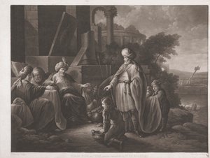 Hiram roi de Tyr, envoie des présents au roi Salomon