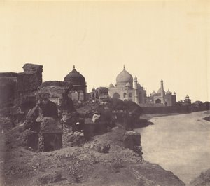 Taj Mahal vu de l