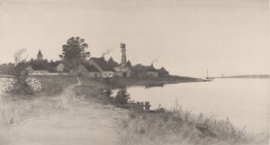 Scène côtière sans titre, 1891 - John O. Anderson