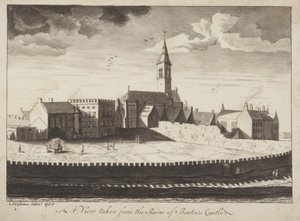 St Andrews Délinéé - Vue prise des ruines du château de Beaton - John Oliphant