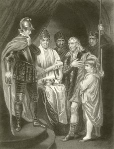 Balliol rendant sa couronne à Édouard I - John Opie