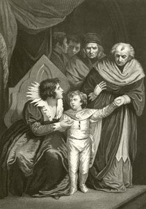Élisabeth Woodville rendant son fils - John Opie