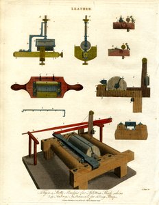 Équipement de traitement du cuir