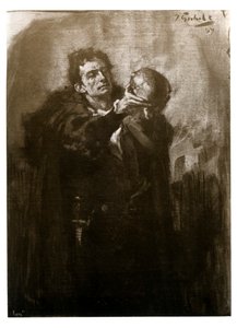 Forbes-Robertson en Hamlet - John Percival Gulich