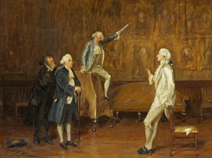 Charles Surface vendant ses ancêtres - John Pettie