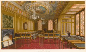 La salle du tribunal des échevins, Guildhall, Londres