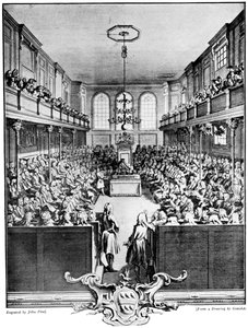 La Chambre des communes, 1742, c. 1920
