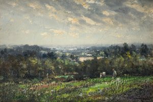 Paysage avec vue lointaine, 1930