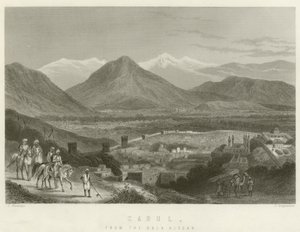 Kaboul, depuis le Bala Hissar - John Ramage