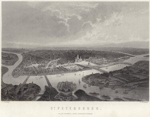 Saint-Pétersbourg en Russie