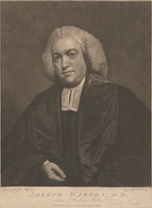 Joseph Warton, maître du Winchester College