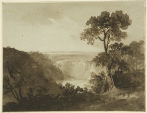 Vue depuis Clifton Down, vers 1820