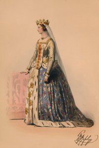 Invité en costume pour le Bal Costumé de la Reine Victoria, 12 mai 1842, 1843