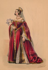 Invité en costume pour le Bal Costumé de la reine Victoria, 12 mai 1842, 1843