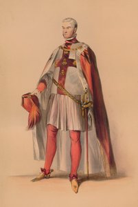 Invité en costume pour le Bal Costumé de la Reine Victoria, 12 mai 1842, 1843 - John Richard Coke Smyth