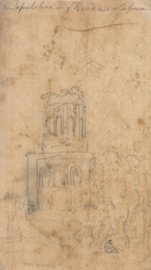 Un sépulcre sur la route près de Capoue - John Robert Cozens