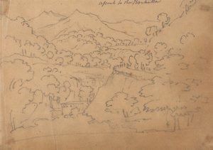 Montée à la Bochetta - John Robert Cozens