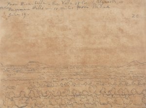 De Mirabella, la Villa du Comte Algarotti sur les Collines Euganéennes - John Robert Cozens