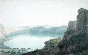 Lac de Nemi - John Robert Cozens