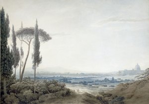 Rome depuis la Villa Mellini