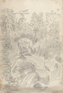 Pont de Terrano, Civita Castellana - John Robert Cozens