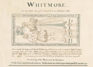 Église de Whitmore - Mémorial à Edward Maynwaring - John Robert Fernyhough