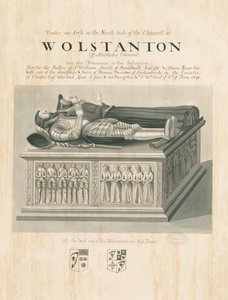 Wolstanton Church - Tombe de Sir William Sneide et Dame Anne - John Robert Fernyhough