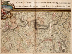 Carte de Highgate, Kentish Town, Holloway, Tottenham et Newington