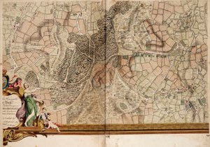 Carte de Streatham, Croydon et Sydenham