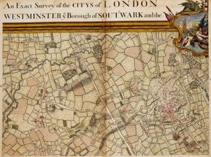 Carte de Willesden et Hampstead