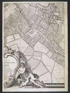 Plan de Londres, Partie de Lock fields, Plan des villes de Londres et de Westminster, et du borough de Southwark ; : avec les bâtiments contigus ; D
