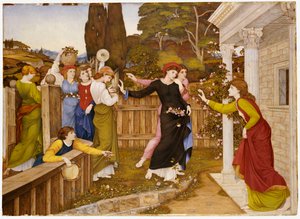 La Shulammite - John Roddam Spencer Stanhope