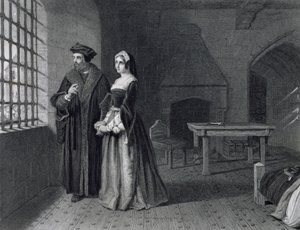 Sir Thomas More (1478-1535) gravé par Outrim - John Rogers Herbert