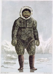 Ervick, un Autochtone de la Baie du Prince Régent, gravé par Daniel Havell, 1819