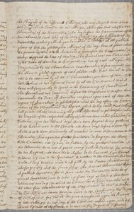 Lettre de John Row, étudiant à St Andrews, à son oncle, 1691 - John Row