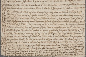 Une lettre de John Row, étudiant à St Andrews, à son oncle - John Row