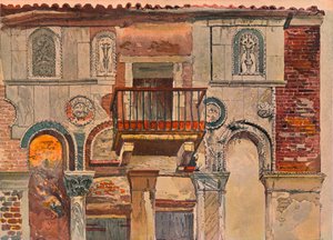 Fondaco De Turchi, Venise, vers 1853