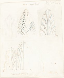 Étude ornementale avec motif d