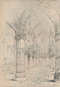 Chapelle de Roslin, 1838 - John Ruskin