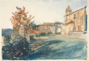 Le jardin de San Miniato près de Florence - John Ruskin