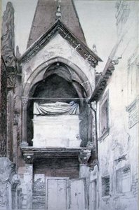 Le Tombeau de Cangrande I, Santa Maria Antica, Vérone
