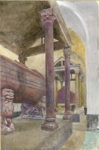 Le Tombeau de Frédéric II dans la cathédrale de Palerme, 23 - 30 avril 1874