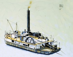 La Bertha, une drague de 1844